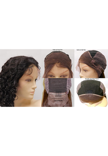 Adjustable EZ Full Lace Wigs - Deep Wave