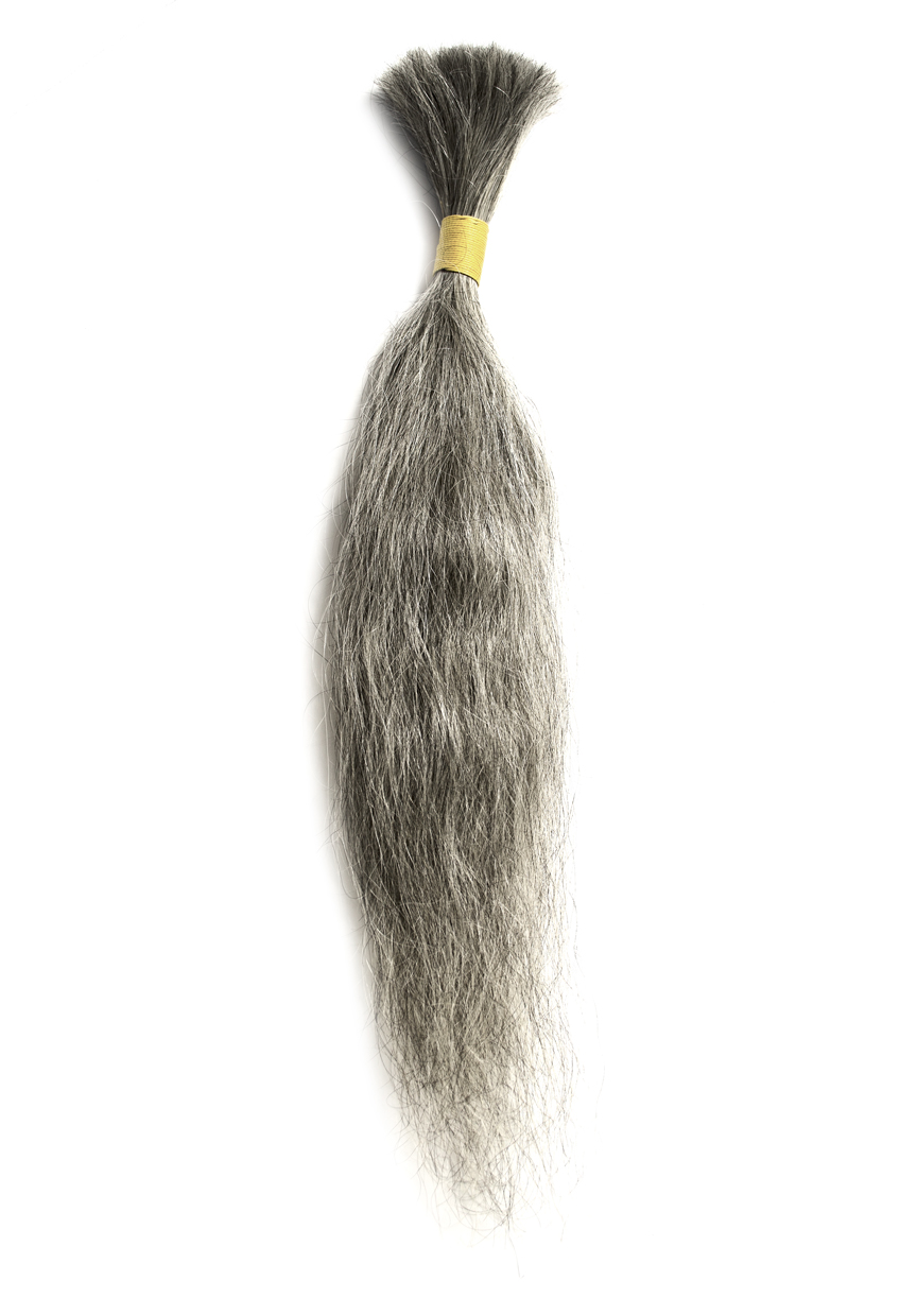 grey hair, virgin hair